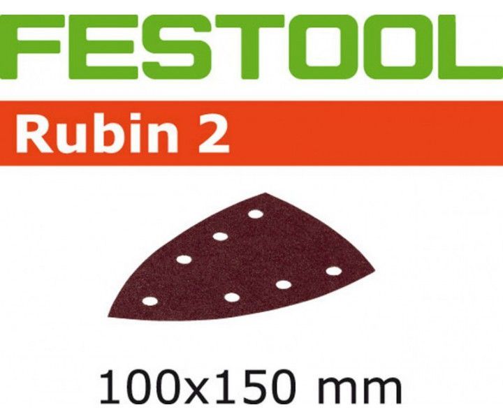 Фото Материал шлифовальный Festool Rubin II P 80, компл. из 10 шт STF DELTA P 80 RU2/10 в интернет-магазине ToolHaus.ru