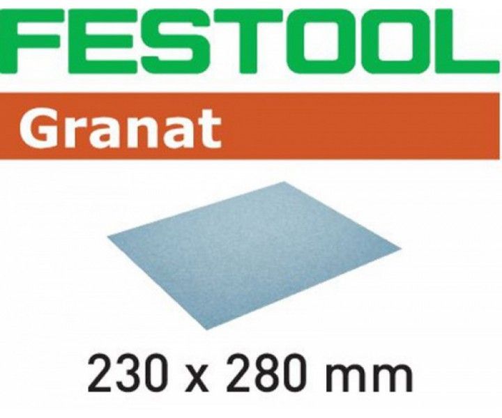 Фото Материал шлифовальный Festool Granat P100, компл. из 10 шт. 230x280 P100 GR/10 в интернет-магазине ToolHaus.ru