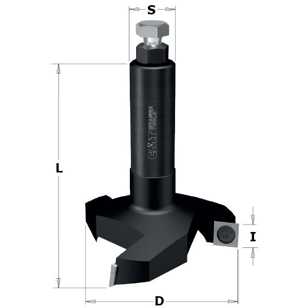 Фото Фреза фуговальная со сменными ножами HM Z3 D=38x12x60 RH S=12 RH в интернет-магазине ToolHaus.ru